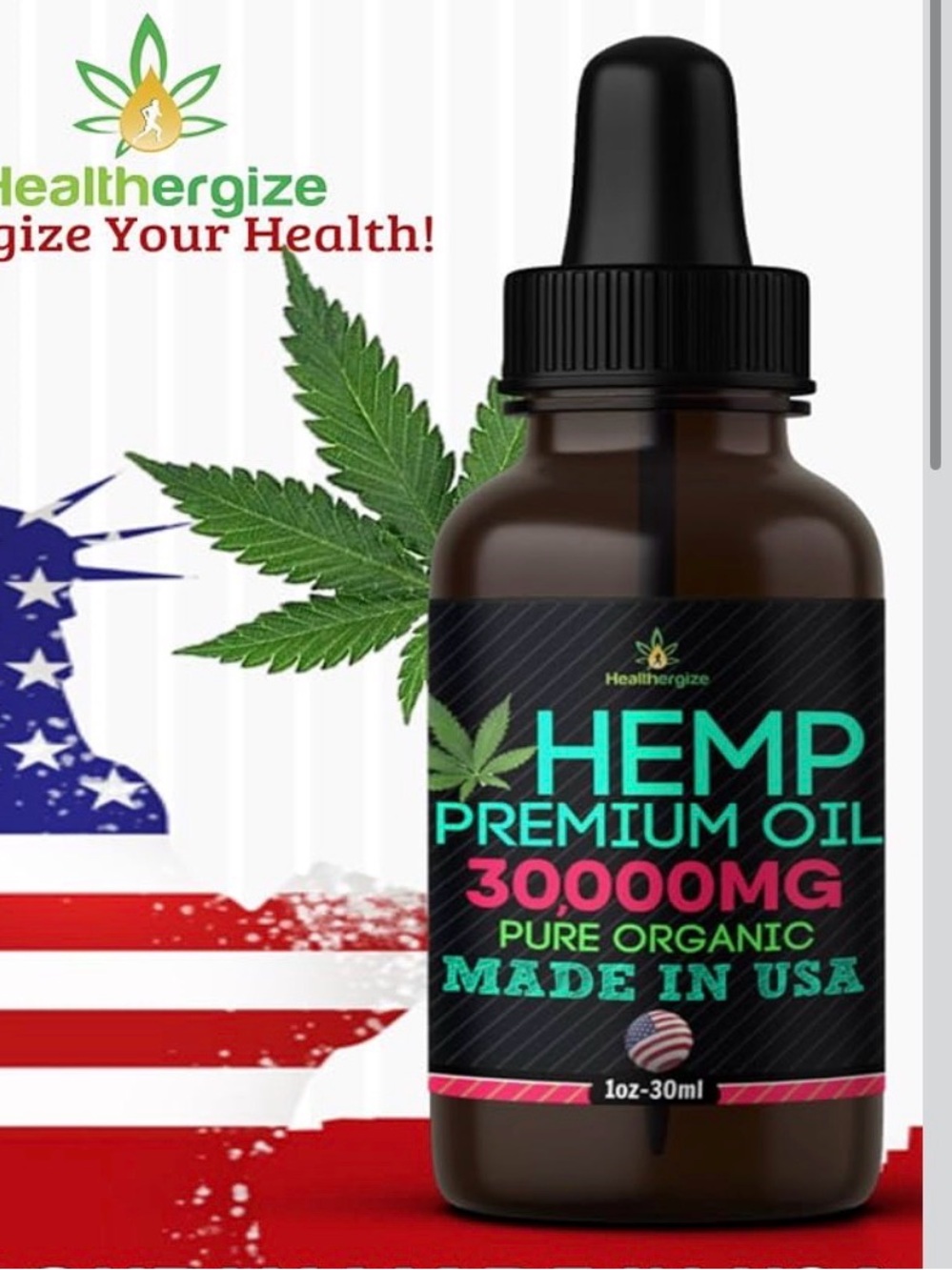 Hemp Oil Hair and skin